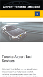 Mobile Screenshot of airporttorontotaxi.ca